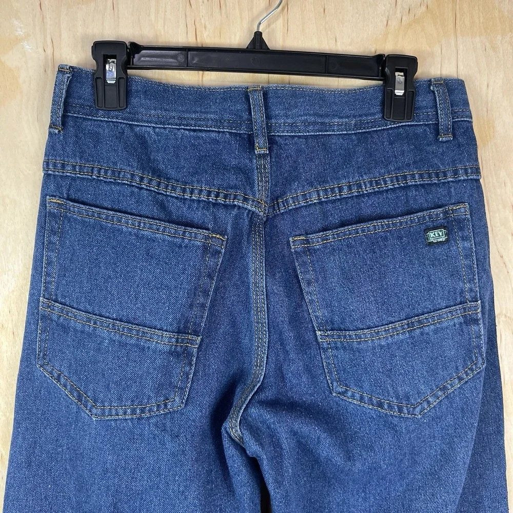 KEY Performance Comfort 5-Pocket Men's Jeans 30x32 Dark Blue Denim